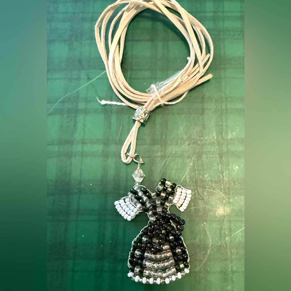 Handmade Beaded Necklace of a German Dress